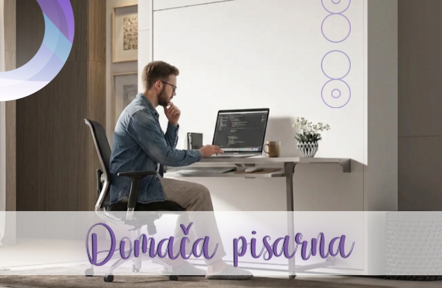 Kako z ustreznim okovjem ustvariti nevidno in funkcionalno domačo pisarno?