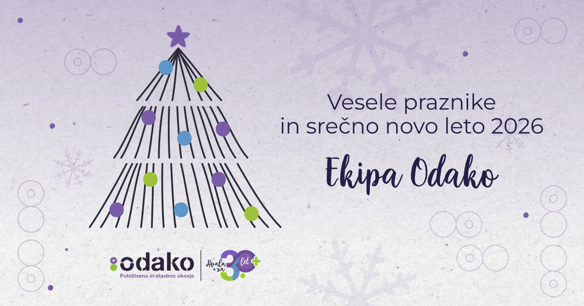 Vesele praznike in srečno 2026!